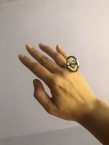 Spinning Opptahedron Ring