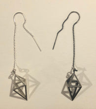 Load image into Gallery viewer, almighty Opptahedron Dangler Earrings