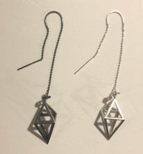 Load image into Gallery viewer, almighty Opptahedron Dangler Earrings