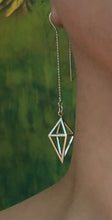 Load image into Gallery viewer, almighty Opptahedron Dangler Earrings